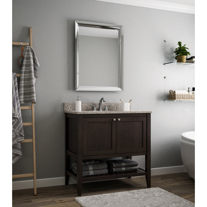 Beachcrest Home Galveston 42" Single Bathroom Vanity Base Only